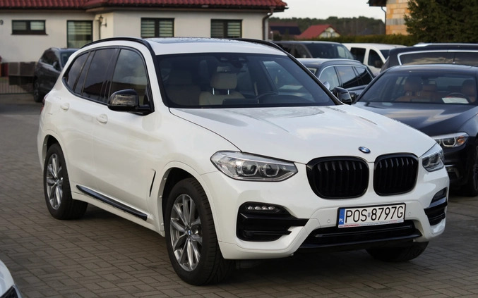 BMW X3 cena 142000 przebieg: 62618, rok produkcji 2020 z Ciężkowice małe 781